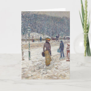 New York Street Childe Hassam Kaart