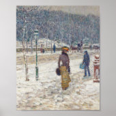 New York Street | Childe Hassam Poster (Voorkant)