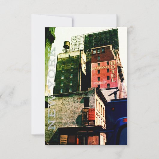 New York Street Scene (Voorkant)