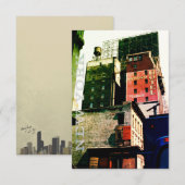 New York Street Scene (Voorkant / Achterkant)