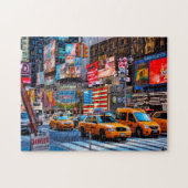New York Street Scene. Jigzaag Puzzle Legpuzzel (Horizontaal)