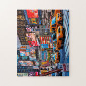 New York Street Scene. Jigzaag Puzzle Legpuzzel (Verticaal)