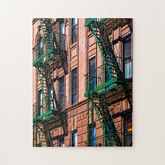 New York Street Scene. Legpuzzel (Verticaal)