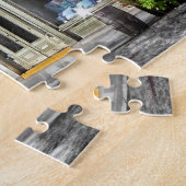 New York Street Uitzichten. Legpuzzel (Zijkant)