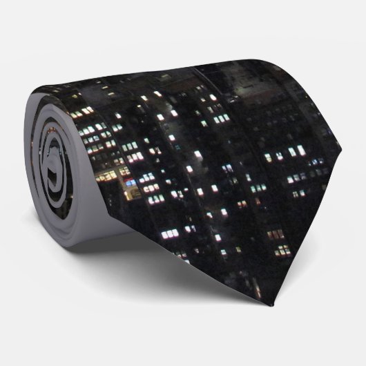 New York Stropdassen Empire State NYC Neckties Cus (Opgerold)