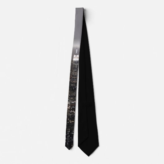 New York Stropdassen Empire State NYC Neckties Cus (Achterkant)