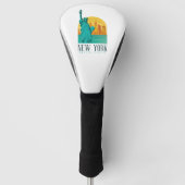 New York Stylish Skyline Golfheadcover (Voorkant)