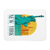 New York Stylish Skyline Magneet (Horizontaal)