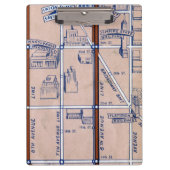 NEW YORK SUBWAY MAP, 1940 2 KLEMBORD (Voorkant)