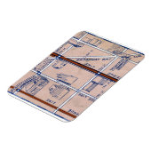 NEW YORK SUBWAY MAP, 1940 2 MAGNEET (Linkerzijde)