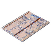 NEW YORK SUBWAY MAP, 1940 2 NOTITIEBOEK (Linkerzijde)