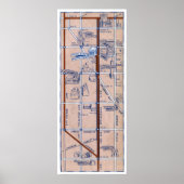 NEW YORK SUBWAY MAP, 1940 2 POSTER (Voorkant)