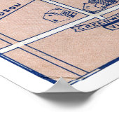 NEW YORK SUBWAY MAP, 1940 2 POSTER (Hoek)