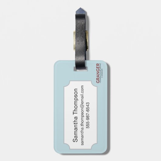 New York: Subway Map, 1940 Bagagelabel (Achterkant verticaal)