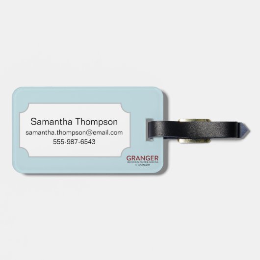 New York: Subway Map, 1940 Bagagelabel (Achterkant horizontaal)