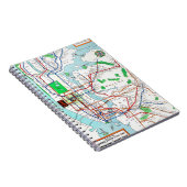 New York: Subway Map, 1940 Notitieboek (Rechterzijde)