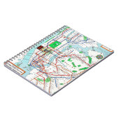 New York: Subway Map, 1940 Notitieboek (Linkerzijde)