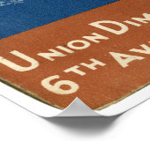 NEW YORK SUBWAY MAP 1940 POSTER (Hoek)