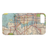  New York Subway Map iPhone Case (Achterkant (Horizontaal))