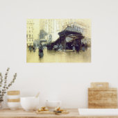 New York Subway Station 1912 Poster (Keuken)