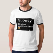 New York Subway Station T-shirt (Voorkant)