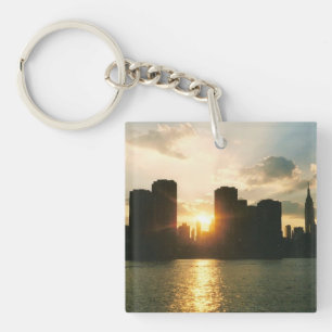 New York Sunset Sleutelhanger