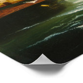 New York Sunset - Thomas Chambers Fine Art Poster (Hoek)