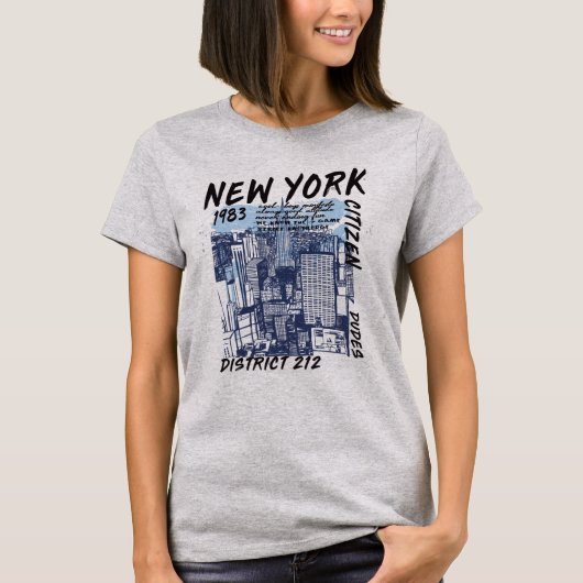 New York T-shirt (Voorkant)