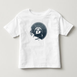 New York T-shirt Baby Statue of Liberty Baby Shirt