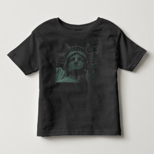 New York T-shirt Baby Statue of Liberty Baby Shirt