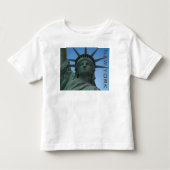 New York T-shirt Baby Statue of Liberty Baby Shirt (Voorkant)
