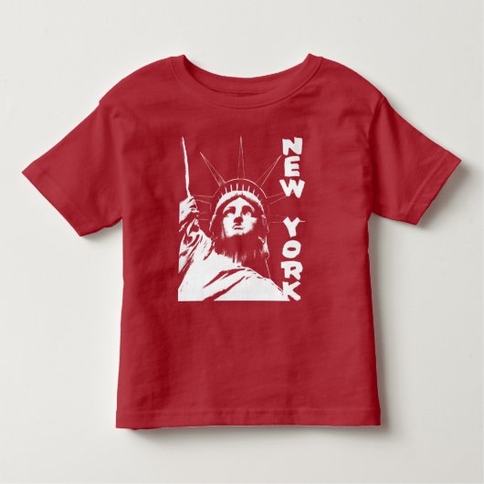 New York T-shirt Custom Baby NY Souvenir Shirt (Voorkant)