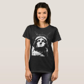 New York T-Shirt Women's Statue of Liberty Organic (Voorkant volledig)