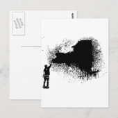 New York Tagger Briefkaart (Voorkant / Achterkant)