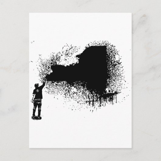 New York Tagger Briefkaart (Voorkant)