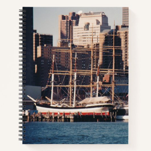 New York Tall Ship notitieboek (Voorkant)