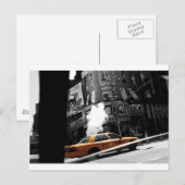 New York Taxi Briefkaart (Voorkant / Achterkant)