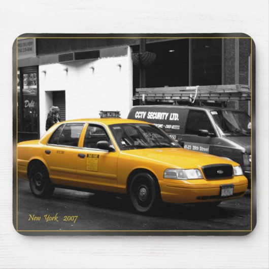 New York-Taxi Muismat (Voorkant)