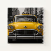 New York taxi Spiral Notebook Notitieboek (Achterkant)