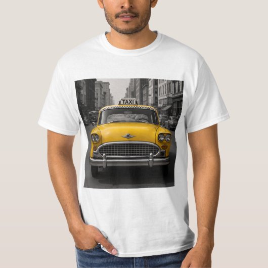 New York taxi T-Shirt (Voorkant)