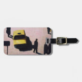 New York Taxis 1990 Bagagelabel (Voorkant horizontaal)