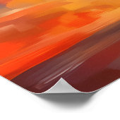 New York Teddy Fauvist Liberty Sunset Print (Hoek)