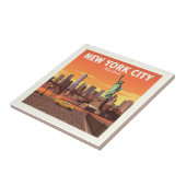  New York Tegeltje (Zijkant)