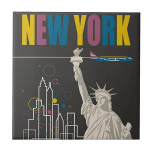New York Tegeltje