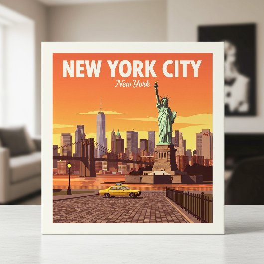  New York Tegeltje