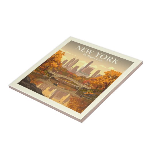  New York Tegeltje (Zijkant)