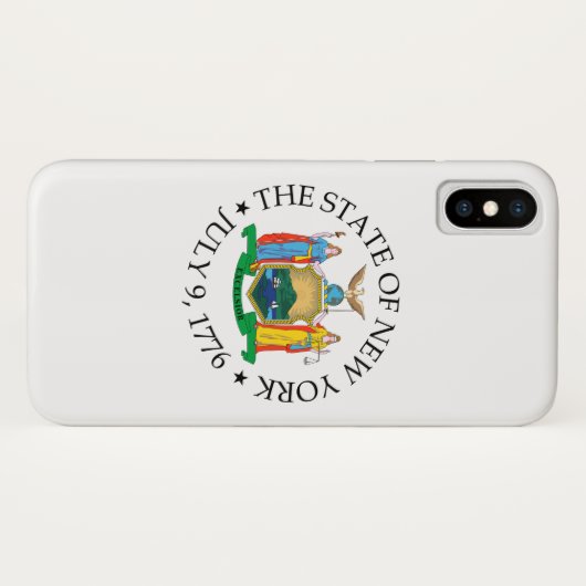 New York-teken Case-Mate iPhone Case (Achterkant (horizontaal))