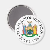 New York-teken Magneet (Voorkant / Achterkant)