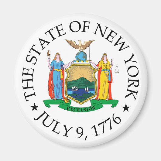 New York-teken Magneet (Voorkant)