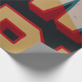 New York text Cadeaupapier (Hoek)